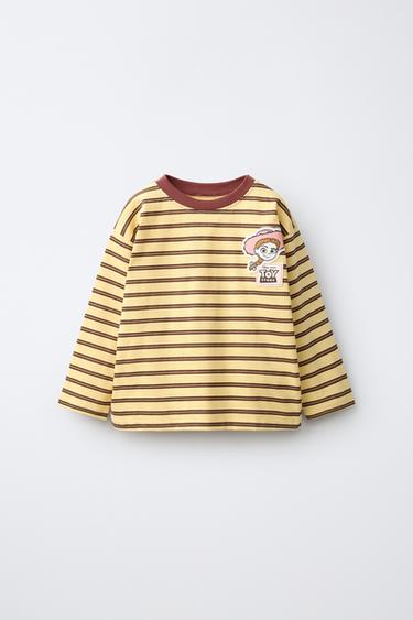 Zara Футболка в полоску с принтом TOY STORY © DISNEY PIXAR