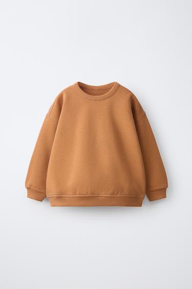 Zara Свитшот с контрастной отделкой