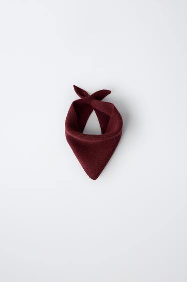 Zara Однотонная вязаная бандана