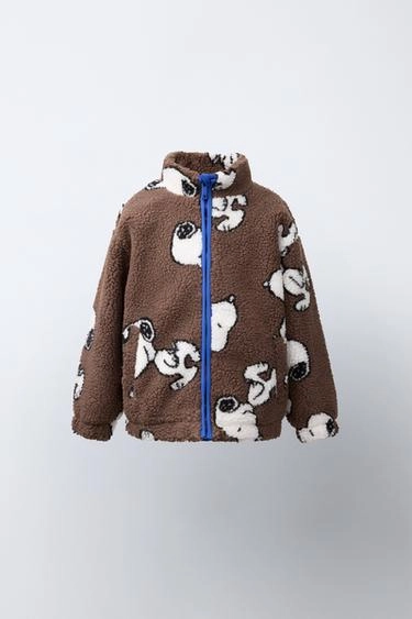 Куртка snoopy peanuts™ из искусственного меха- Заказать в России