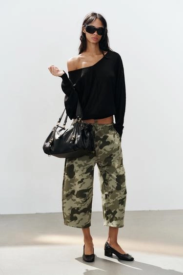 Сумка боулинг с металлическим кольцом