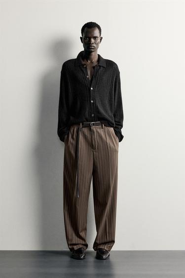 Zara Кардиган с полупрозрачной структурой