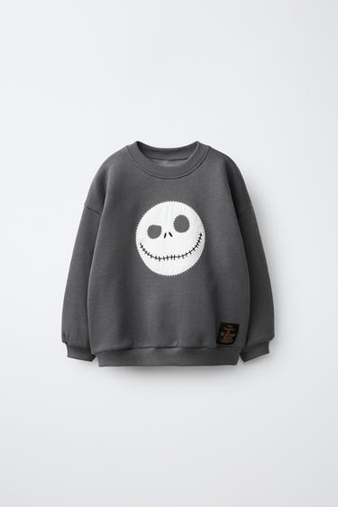 Zara Свитшот с вышивкой THE NIGHTMARE BEFORE CHRISTMAS © DISNEY