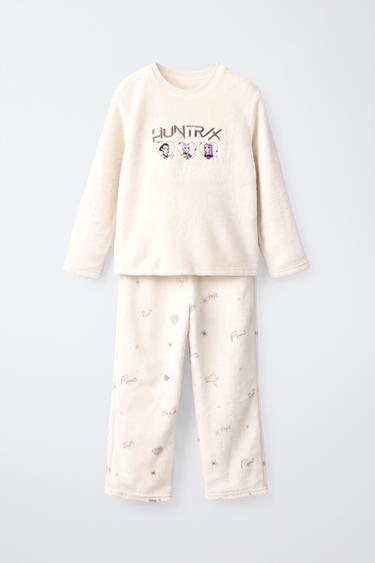 Zara Пижама из искусственного меха KPOP DEMON HUNTERS™ NETFLIX для детей 5-10 лет купить с доставкой.