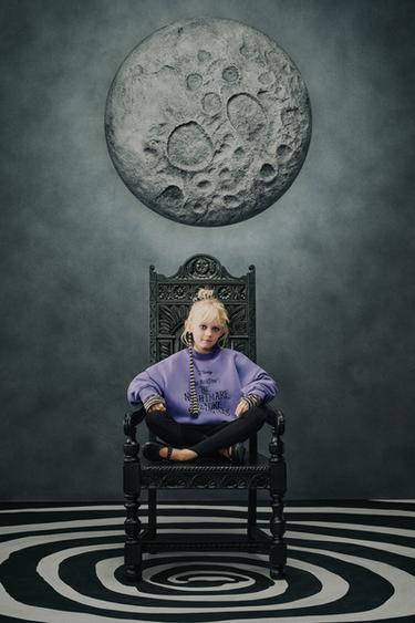 Zara Свитшот с принтом «кошмар перед рождеством» © DISNEY купить с доставкой.