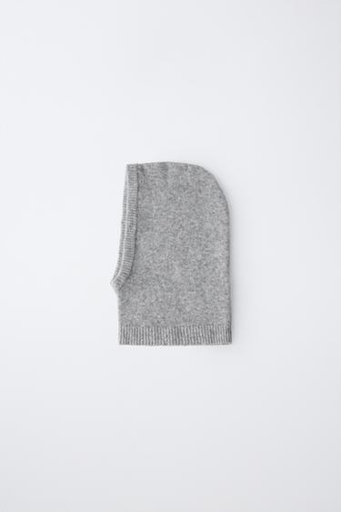 Zara Однотонная вязаная балаклава