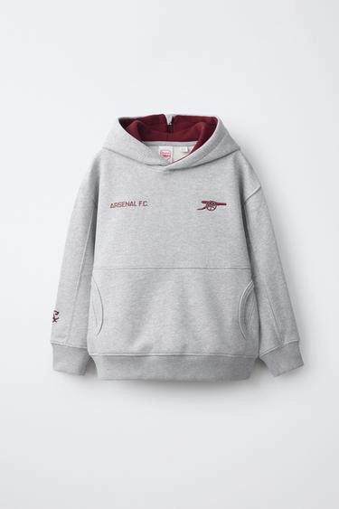 Толстовка arsenal f.c. с капюшоном