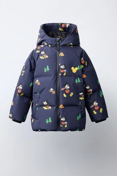 Утеплённая куртка с капюшоном mickey mouse © disney, 50% пух, 50% перо- Заказать в России