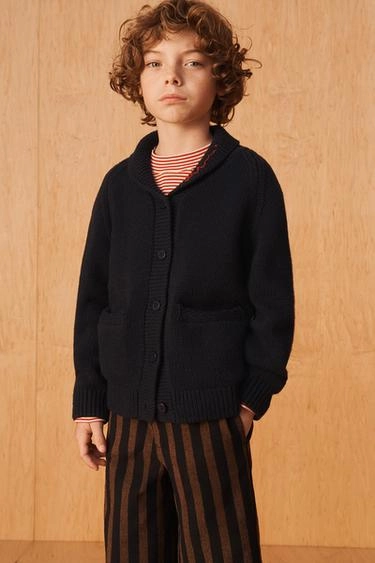 Zara Кардиган ограниченной серии из 100% шерсти