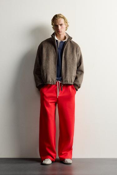 Zara Стёганая куртка в клетку купить с доставкой.