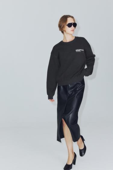Zara Свитшот PIET MONDRIAN купить с доставкой.
