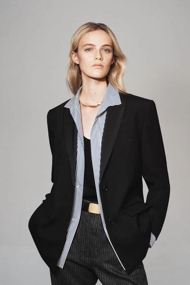 Пиджак из 100% шерсти - zara woman