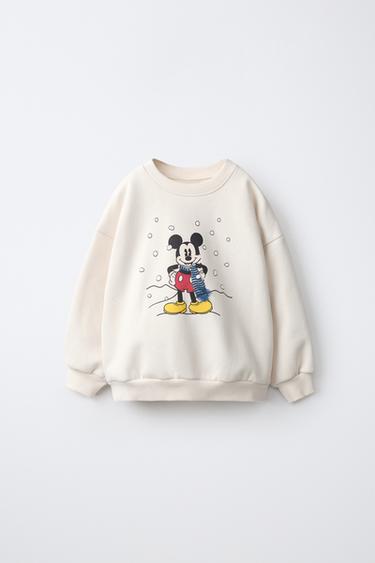 Zara Свитшот с принтом MICKEY MOUSE © DISNEY купить с доставкой.