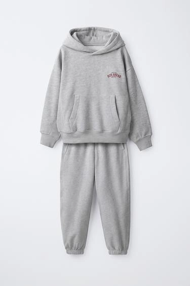 Костюм с худи и джоггерами varsity- Заказать в России