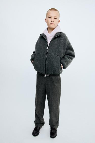 Zara Брюки-костюм STORIESZ в полоску из шерстяной смеси купить с доставкой.