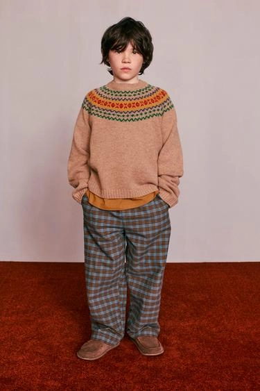 Брюки в клетку created by caramel london x zara- Заказать в России