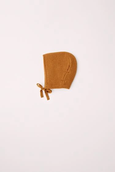 Шапка-бини из 100% шерсти с плетением интерлок, созданная caramel london x zara