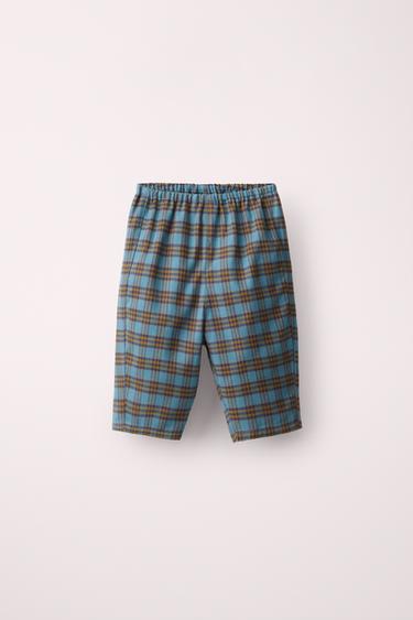 Zara Свободные брюки в клетку CREATED BY CARAMEL LONDON X ZARA купить с доставкой.