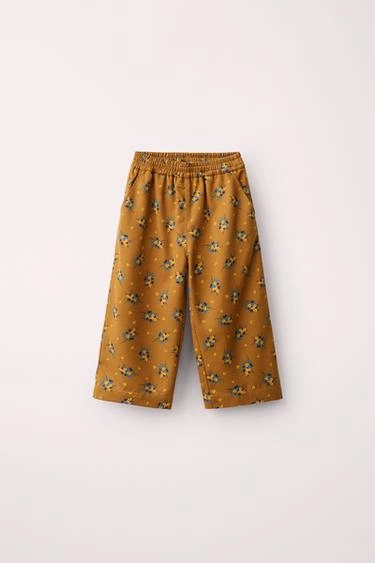 Широкие брюки с цветочным принтом created by caramel london x zara- Заказать в России