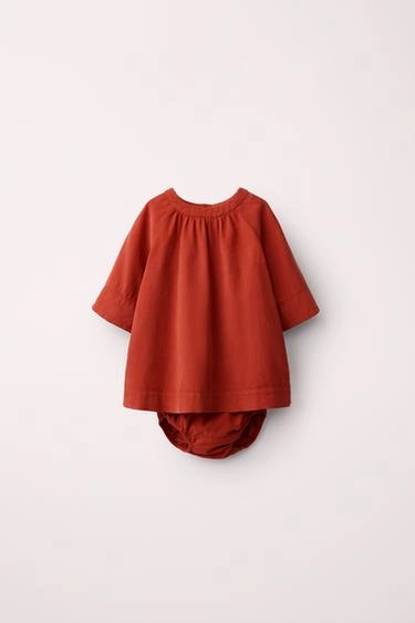 Платье и трусы из игольчатого вельвета caramel london x zara- Заказать в России