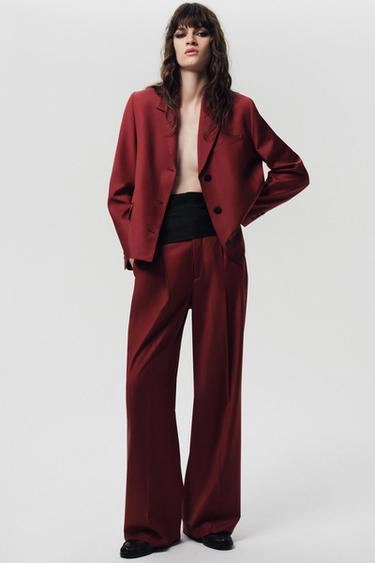 Плательные брюки из шерстяной смеси zw collection