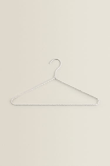 Zara Бежевая вешалка для хлопка и льна (упаковка из 4 штук)