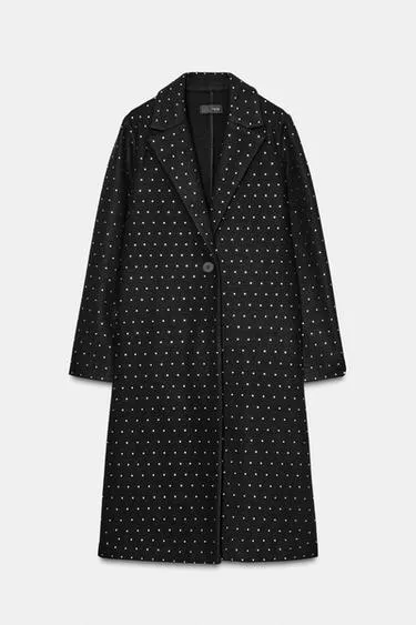 Пальто с мягким блеском