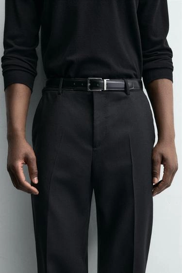 Оборотный кожаный ремень- Заказать в России