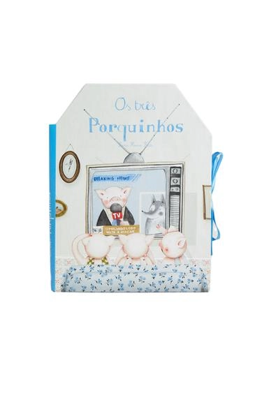 Книга «три поросёнка» (на португальском)- Заказать в России