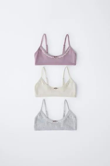 Футболки-топы в комплекте на возраст 9-14 лет