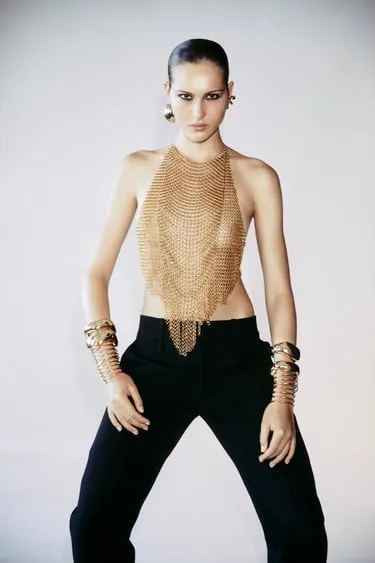 Металлический топ — LIMITED EDITION- Заказать в России