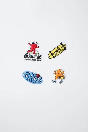 Набор из четырех заплаток различных форм- Заказать в России