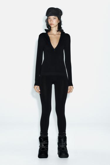 Zara Леггинсы с термическим эффектом из коллекции лыжной одежды