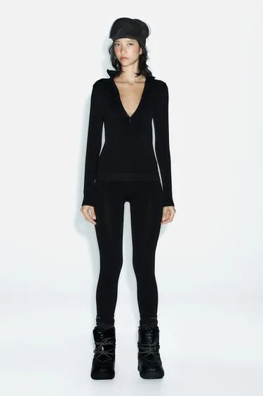 Леггинсы с термическим эффектом из коллекции лыжной одежды- Заказать в России