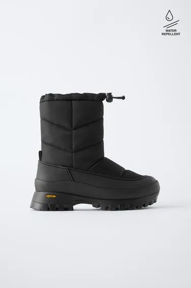 Ботинки коллекции лыжной обуви с квилтингом и водоотталкивающей пропиткой VIBRAM®
