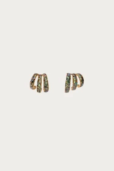 Тройные серьги-кольца MARISA BERENSON X ZARA купить с доставкой.