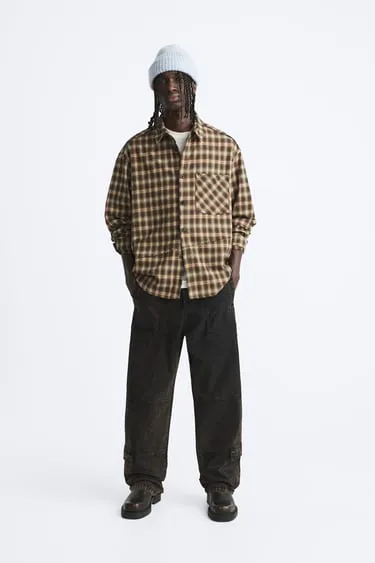 Брюки карго ACID WASH