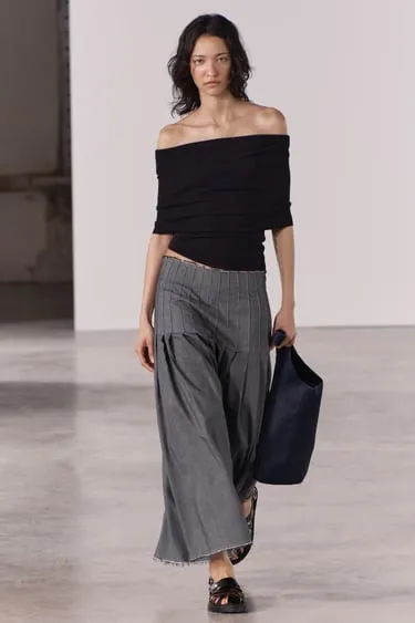 Плиссированная юбка миди — ZW COLLECTION- Заказать в России