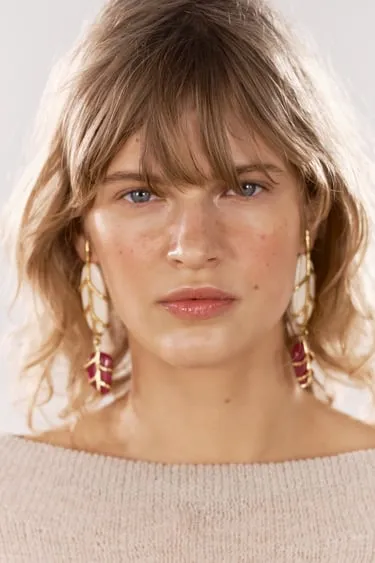 Серьги с цветными камнями- Заказать в России