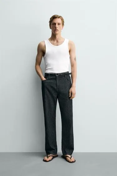 Набор из 3-х базовых футболок под пиджак, силуэт slim fit