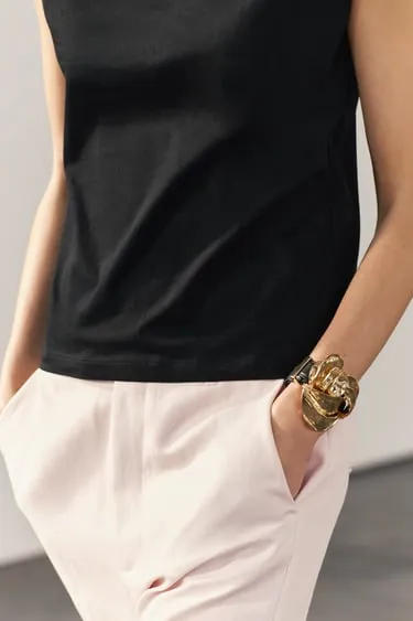 Браслет с рельефным узлом- Заказать в России