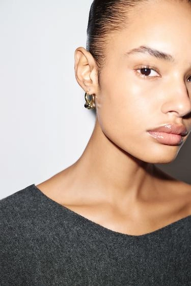 Набор разнообразных серёжек-кольца- Заказать в России