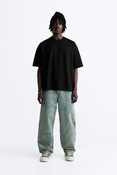 Футболка RELAXED FIT с разрезами