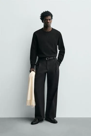 Футболка с текстурой рельефного трикотажа- Заказать в России