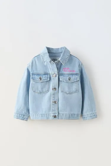 Джинсовая куртка с принтом граффити «минни маус» © DISNEY- Заказать в России