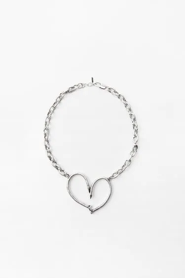 Цепочка с подвеской «сердце»