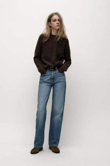 JEANS Z.03 STRAIGHT HIGH-WAIST LONG LENGTH- Заказать в России