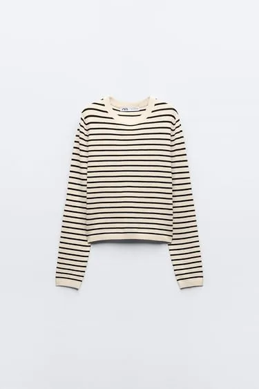 Свитер в полоску