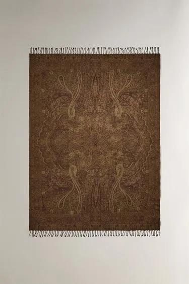 Покрывало с жаккардовым узором PAISLEY