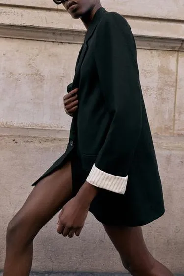 Пиджак с рукавами из льна- Заказать в России